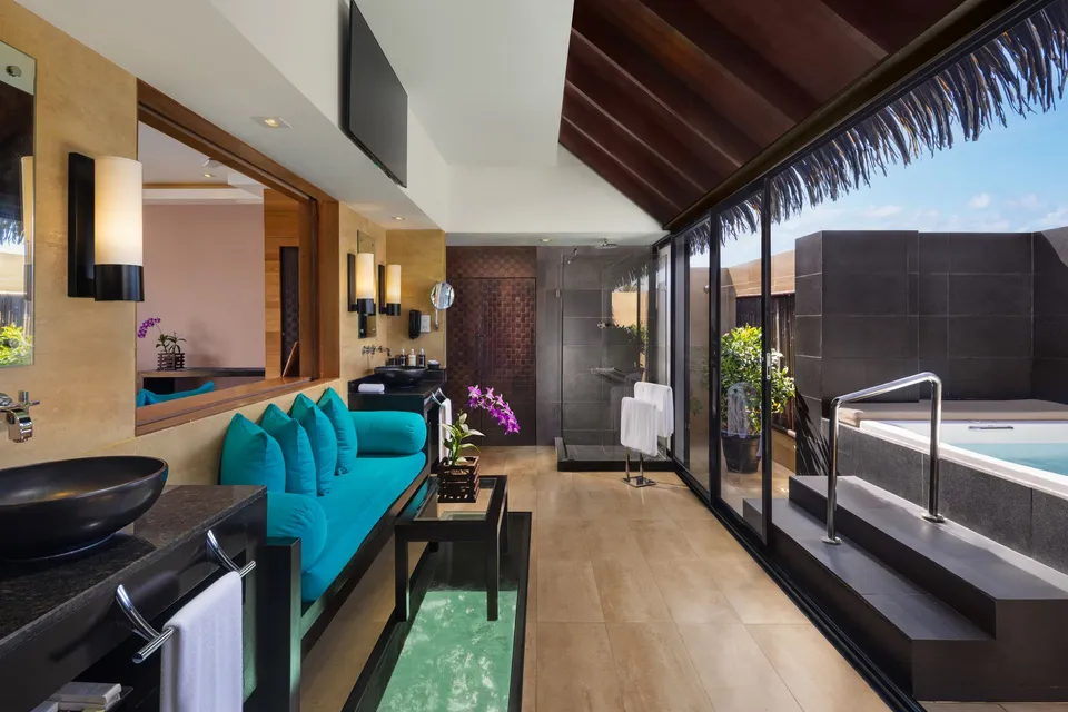 Overwater Villa Jacuzzi