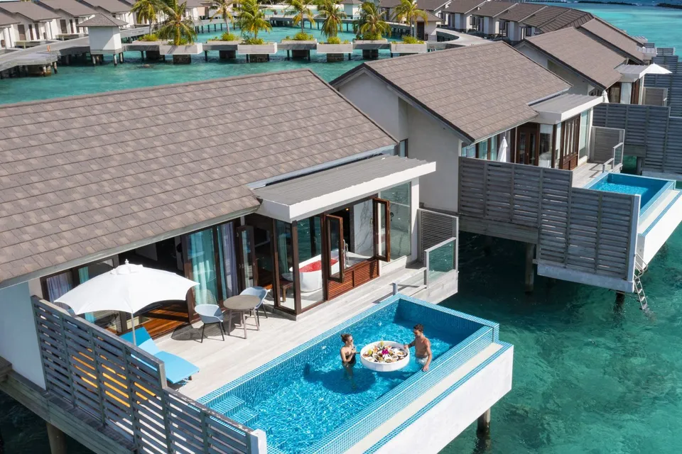 Sunset Water Villa with Pool