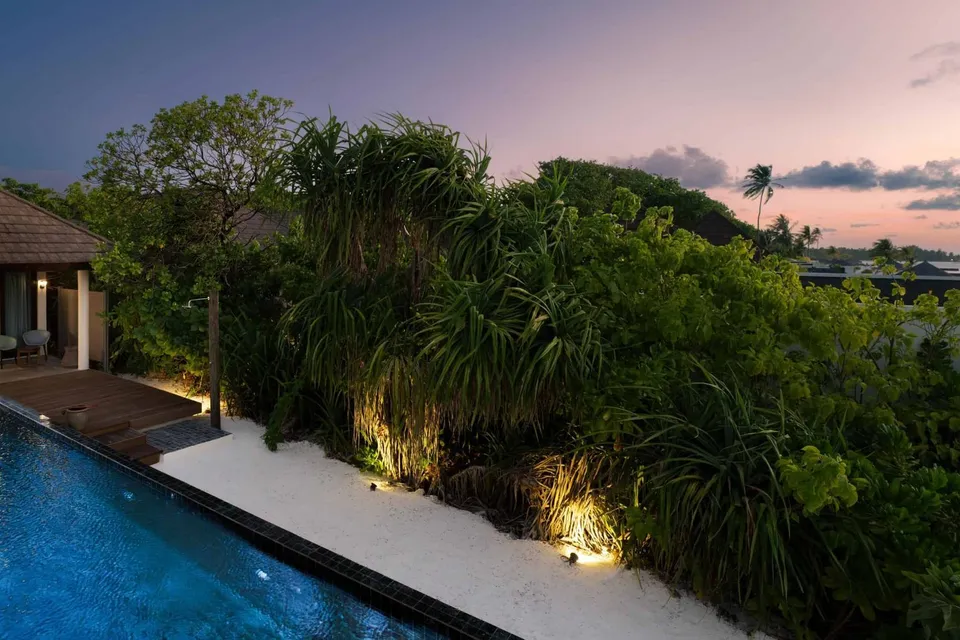 Kanifushi Beach Villa with Pool
