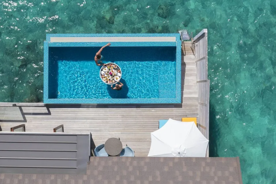 Sunset Water Villa with Pool
