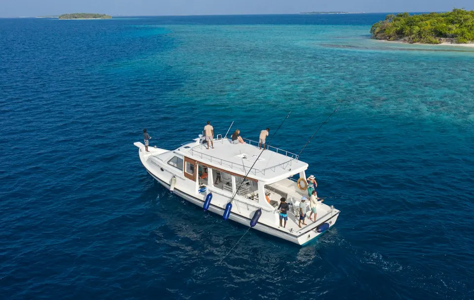 Real Maldivian experience - Shark snorkelling || Sand bank Picnic
