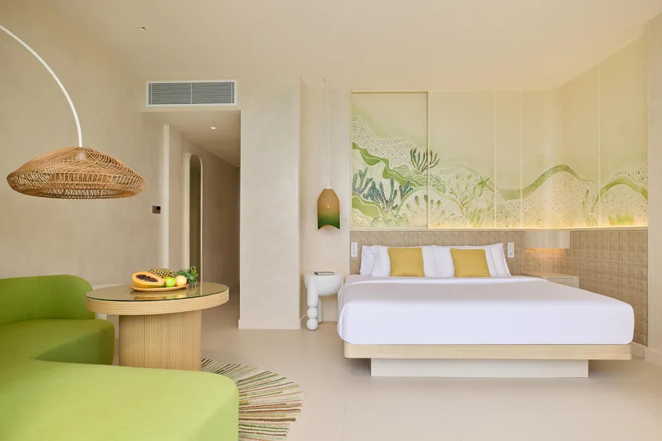 Panoramic Lagoon Room with open-air bath King