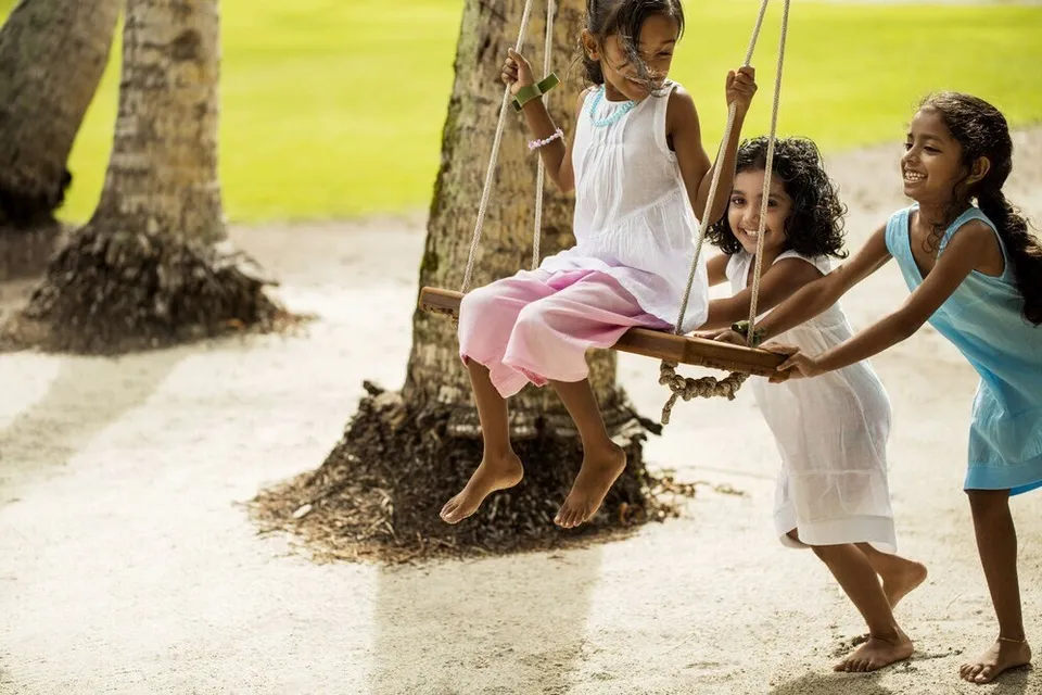 Children's play area - outdoor
