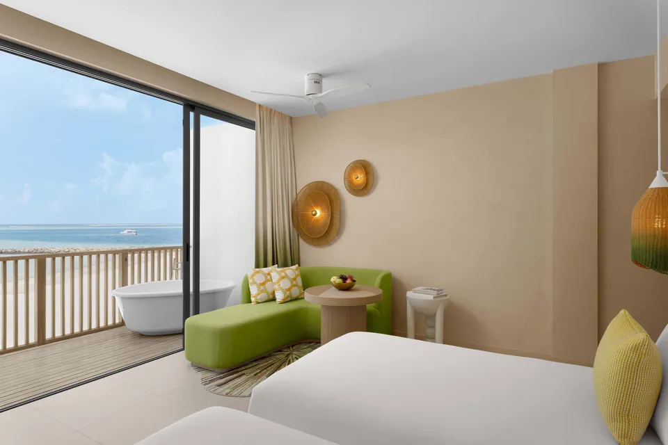 Panoramic Lagoon Room with open-air bath King