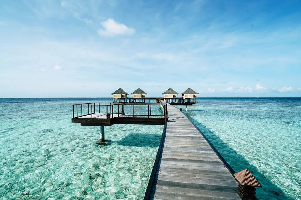 Sunrise Water Villa with Private Pool and Jacuzzi