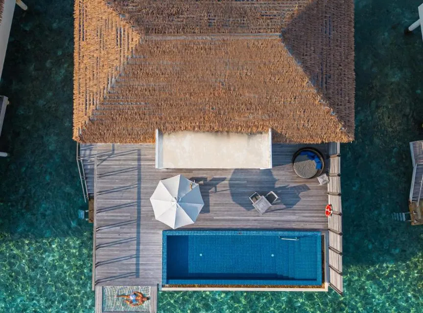 Overwater with private pool (Lagoon View)