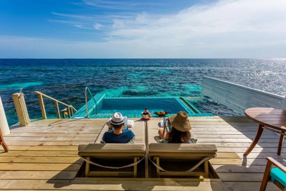 Club Sunset Overwater Pool Villa