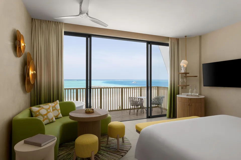 Panoramic Lagoon Room with open-air bath King