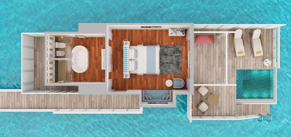 Over Water Villa with Private Pool