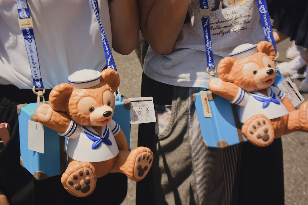 two brown bear bags