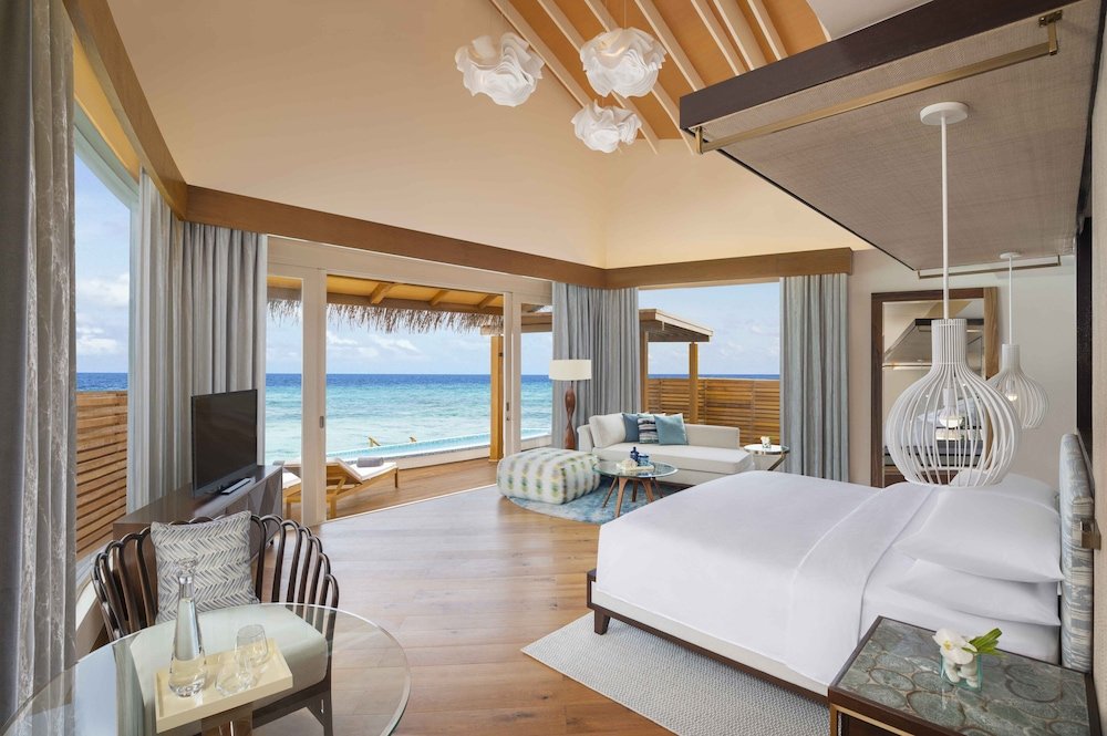 Overwater Pool Sunrise Villa