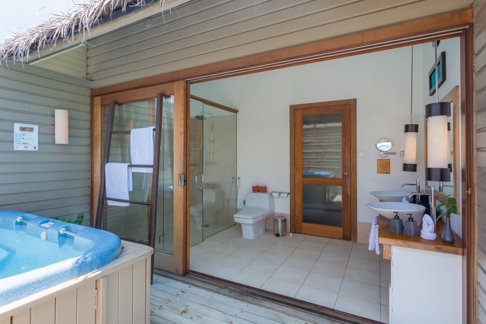 Over Water Jacuzzi Villa