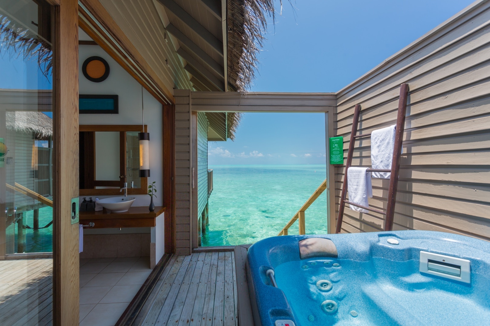 Over Water Jacuzzi Villa